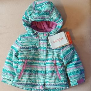 Brand new Cat & Jack 3 in 1 winter coat Size 12 M